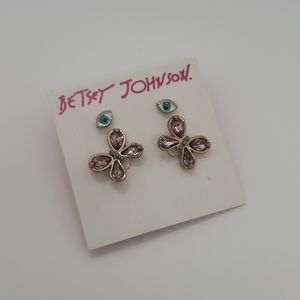 Betsey Johnson Butterfly and Eyeball set